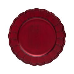 Sousplat Galles Gardenia Rouge Antique