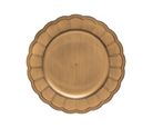 Sousplat Galles Gardenia Gold Antique