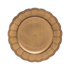 Sousplat Galles Gardenia Gold Antique