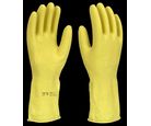 Luva de Latex Forrada Amarela 10 Imbat