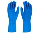 Luva de Latex Forrada Azul 7 Imbat