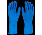 Luva de Latex Forrada Azul 8 Imbat