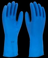 Luva de Latex Forrada Azul 10 Imbat