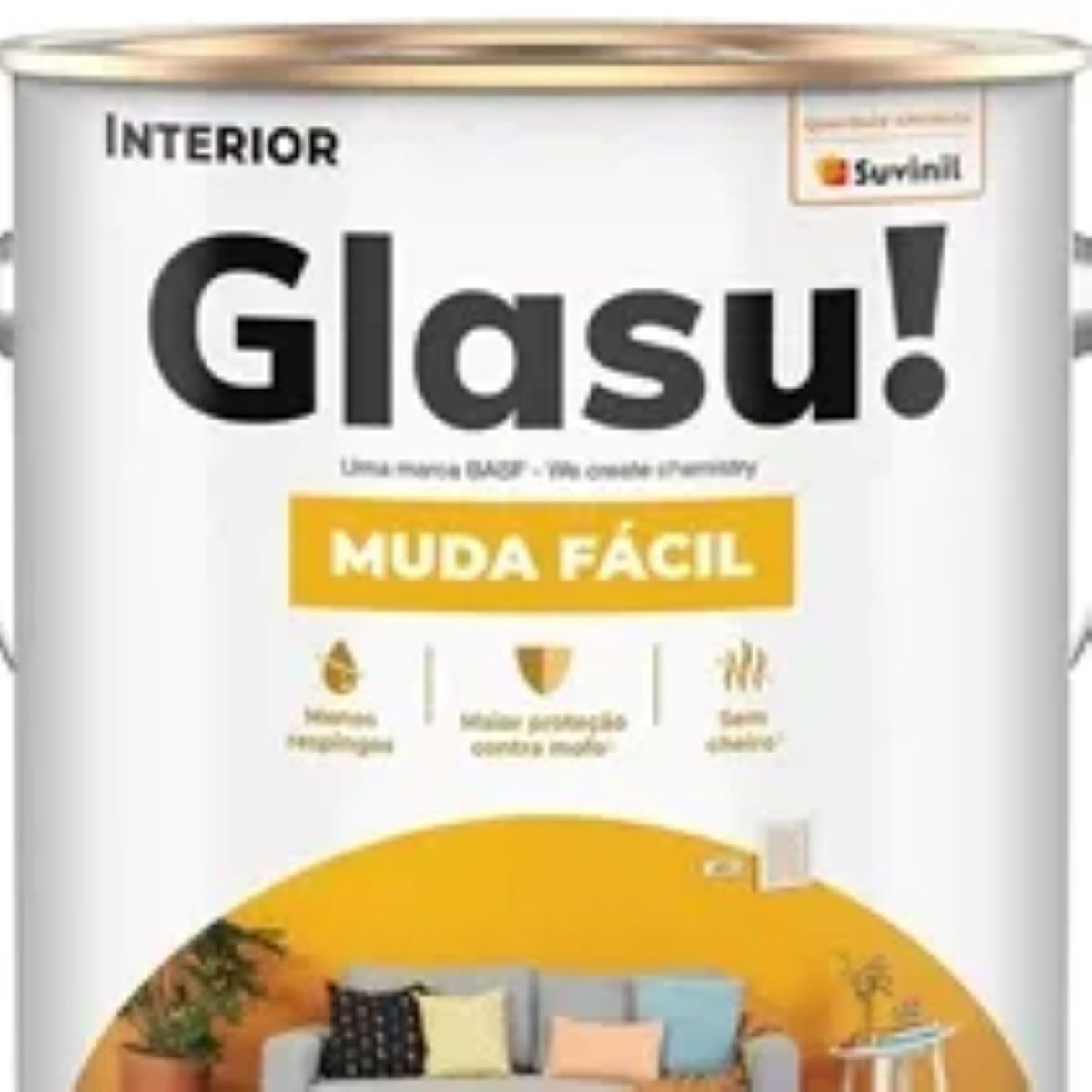 Glasu Muda Fácil Fosco 3,6 L Lamina Afiada, marca Glasu! - Foto 2