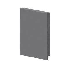 Rodapé Poliestireno Frisado Preto 240x15cm Arquitech