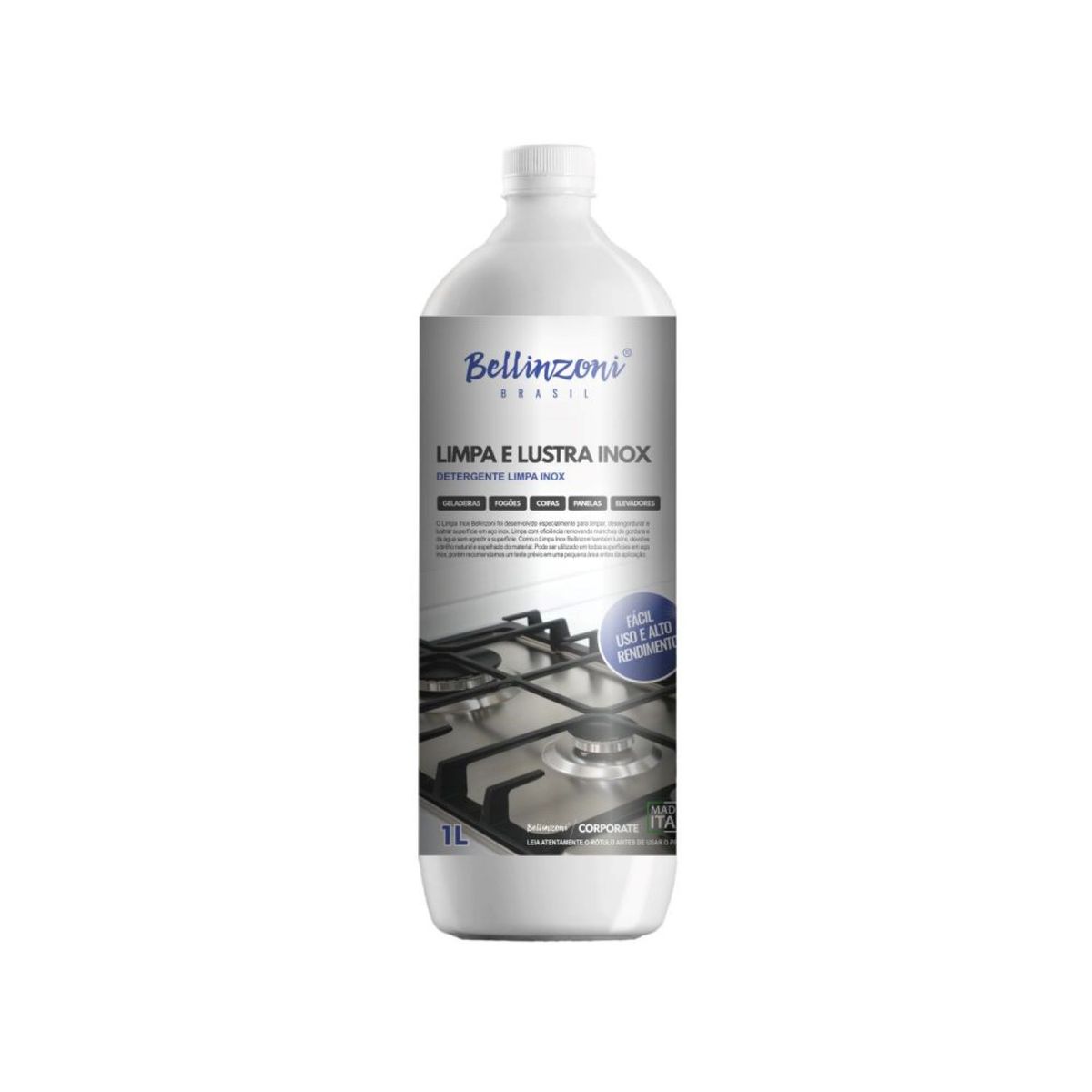 Limpa e Lustra Inox 1l Bellinzoni, marca Bellinzoni - Foto Principal