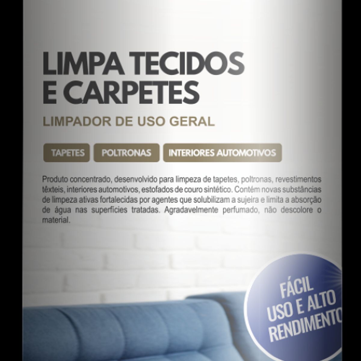 Limpa Tecidos e Carpetes  - 1 L Bz Bellinzoni, marca Bellinzoni - Foto Principal