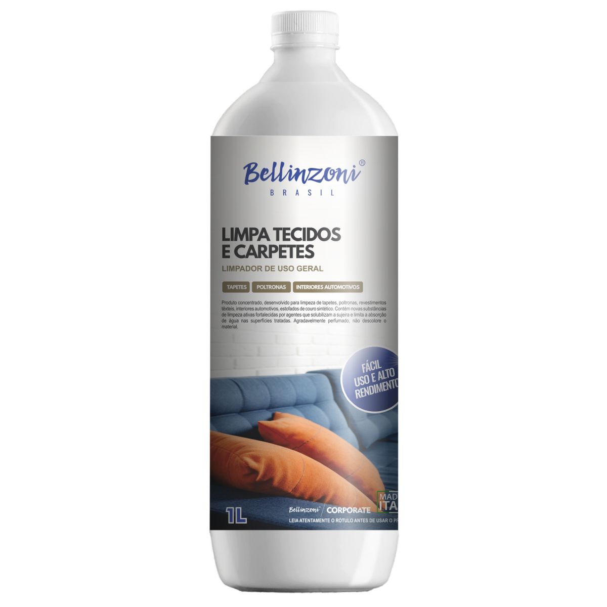 Limpa Tecidos e Carpetes  - 1 L Bz Bellinzoni, marca Bellinzoni - Foto Principal