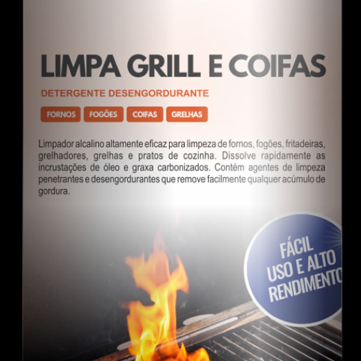 Limpa Grill e Coifas 1l Bellinzoni, marca Bellinzoni - Foto Principal