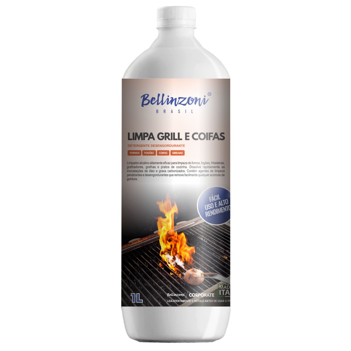 Limpa Grill e Coifas 1l Bellinzoni, marca Bellinzoni - Foto Principal