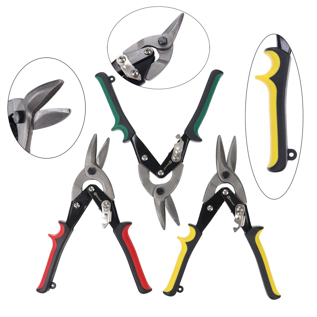 Conjunto 3 Peças Tesouras de Aviação Karson, marca Karson - Foto 2