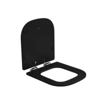 Assento Poliester Monocromatico Axis/quadra - Ebano Fosco