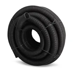 Dreno Corrugado Pead Flexivel 100mm (4'' X 50 Metros) Tubos Bravo