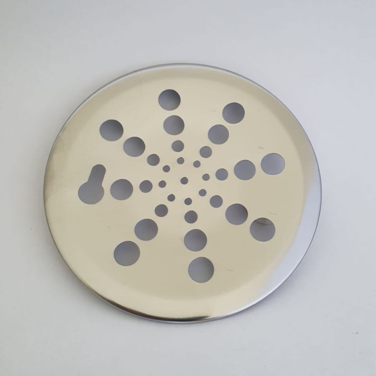 Ralo Redondo em Aço Inox 15cm Clarinox, marca Clarinox - Foto Principal