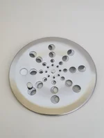 Ralo Redondo em Aço Inox 15cm com Fecho Abre e Fecha Clarinox