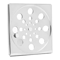 Ralo Quadrado 10x10cm com Fecho Abre e Fecha Clarinox