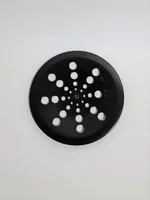 Ralo Black Inox Redondo de 15 Cm com Fecho Abre e Fecha Clarinox