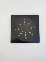 Ralo Black Quadrado 15x15cm com Fecho Abre e Fecha Clarinox