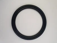 Caixilho Porta-grelha Black Redondo 15cm Clarinox
