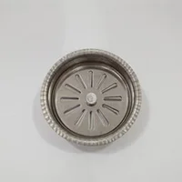 Cesta para Válvula Americana em Aço Inox com Fundo Reto e Fecho Clarinox