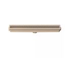 Ralo Linear com Grelha 7x52 Bege