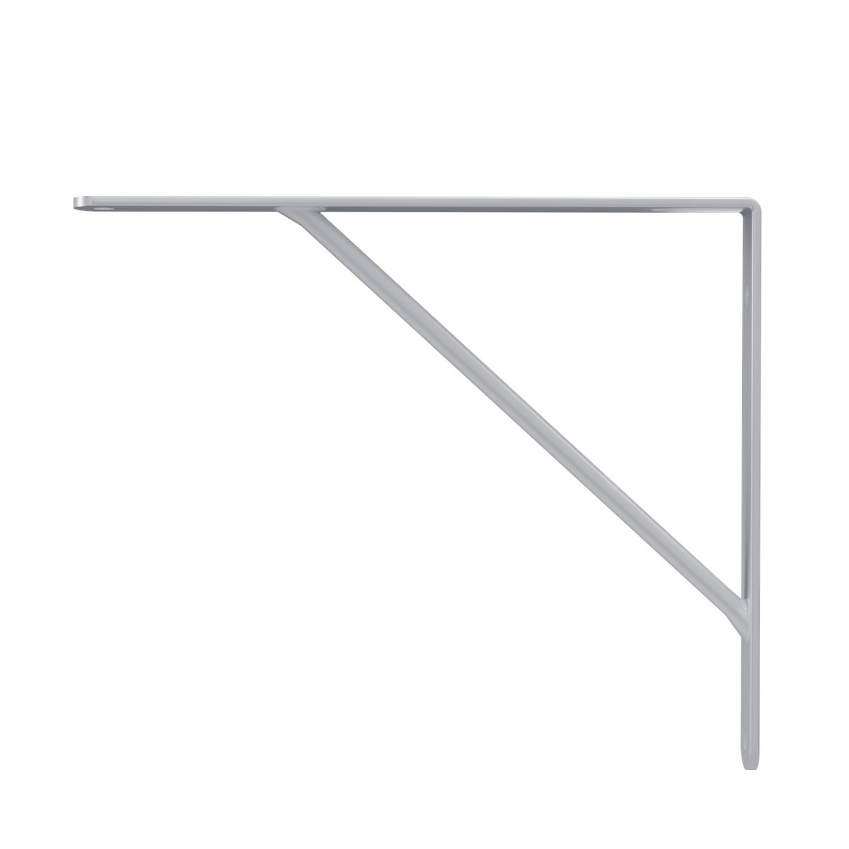 Suporte Mao Francesa Leve 18cm Branco Dicarlo, marca Dicarlo - Foto Principal