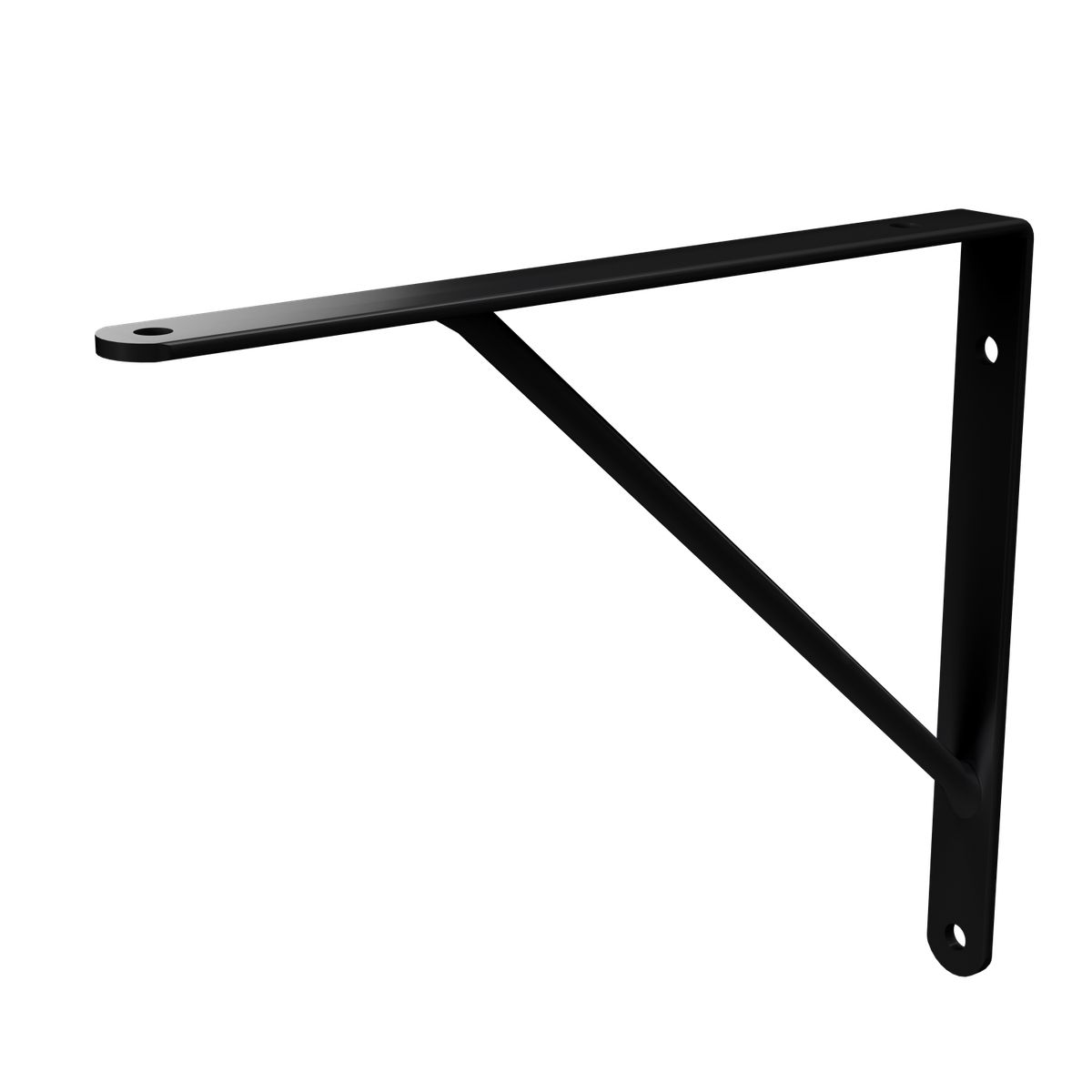 Suporte Mao Francesa Leve 18cm Preto Dicarlo, marca Dicarlo - Foto Principal