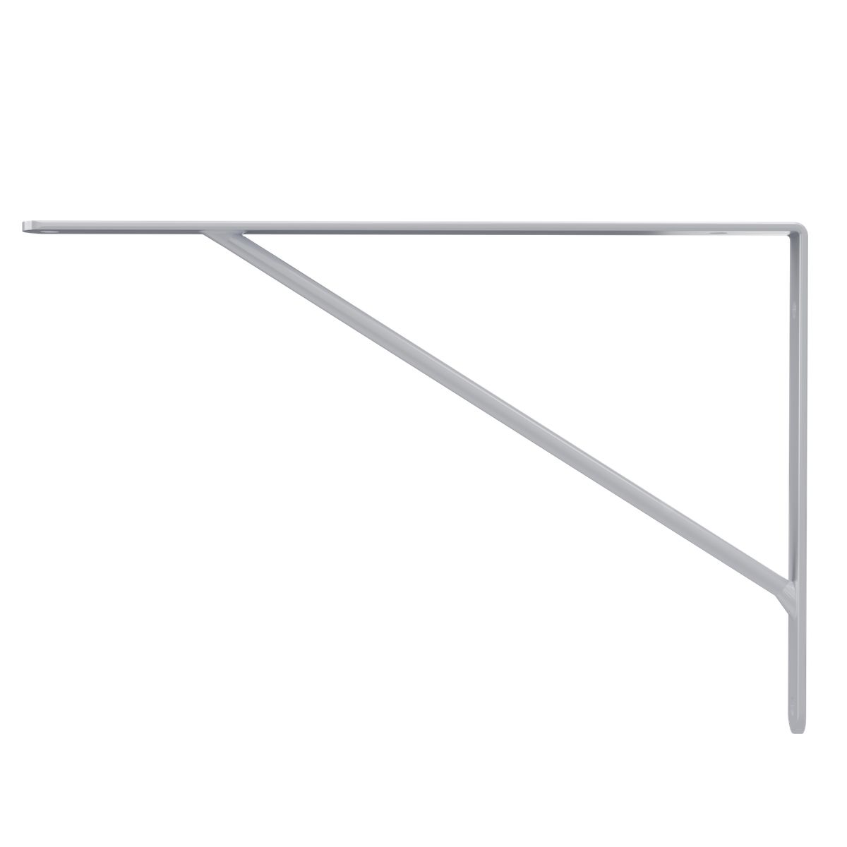 Suporte Mao Francesa Leve 23cm Branco Dicarlo, marca Dicarlo - Foto Principal