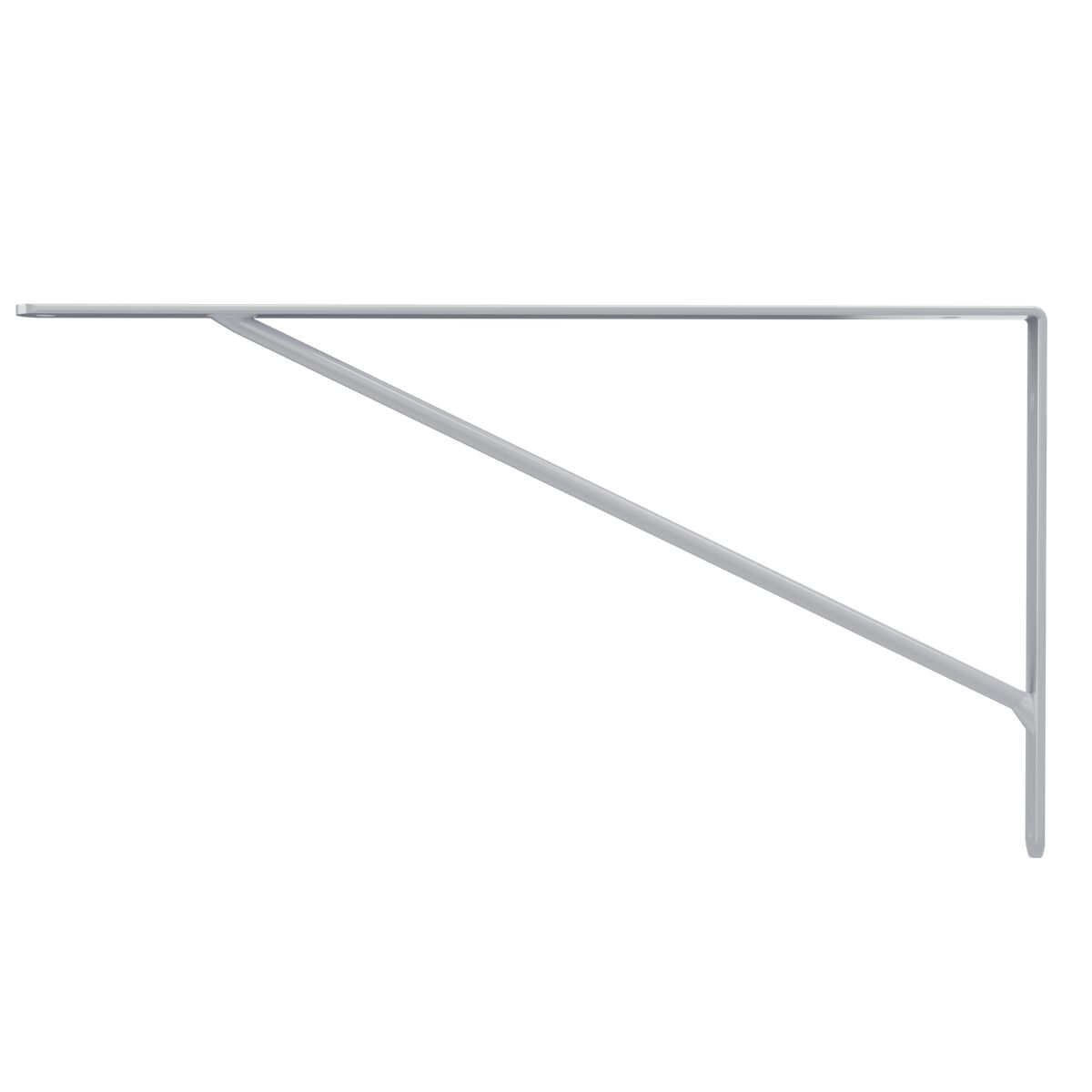 Suporte Mao Francesa Leve 28cm Branco Dicarlo, marca Dicarlo - Foto Principal