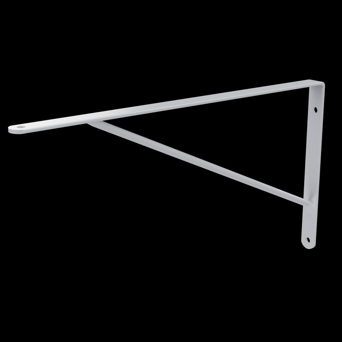 Suporte Mao Francesa Leve 28cm Branco Dicarlo, marca Dicarlo - Foto 2