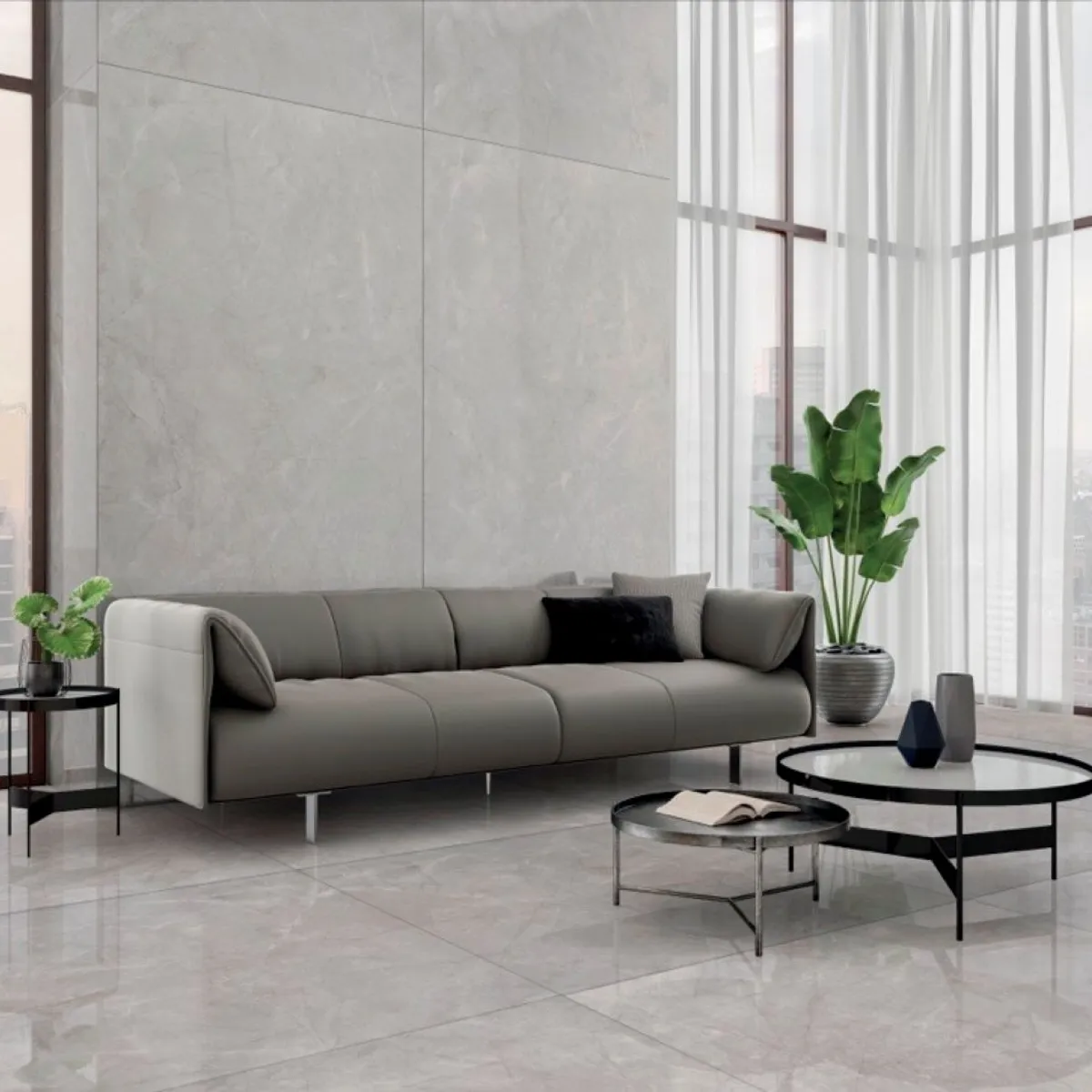 Porcelanato Polido Retificado Mare D'Autunnot 120x120cm Caixa 2,87m², marca Portobello - Foto 2
