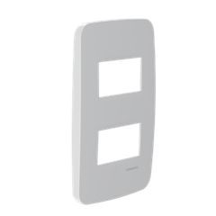 Placa 4x2 1 Modulo + 1 Modulo Branca Origen N0371.21 Bl Abb