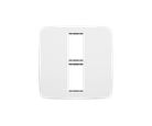 Placa 4x4 1 Modulo + 1 Modulo Branca Origen N0671.1 Bl Abb
