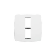 Placa 4x4 1 Modulo + 1 Modulo Branca Origen N0671.1 Bl Abb