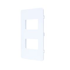 Placa 4x2 2 Módulos Separados Branca Unno N1372.2 Bl Abb