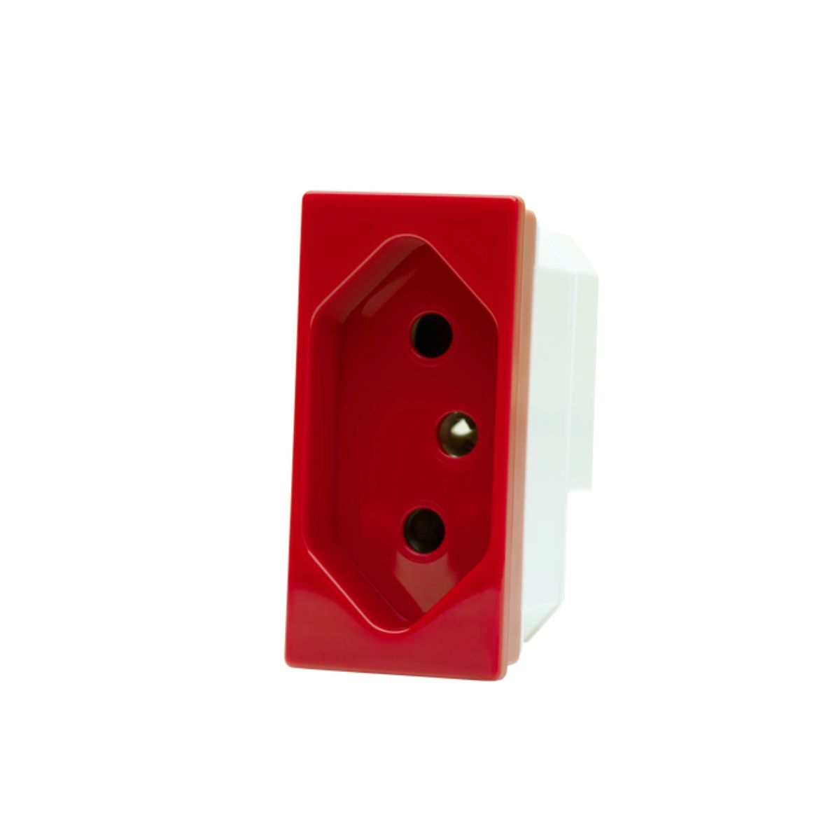Modulo Tomada 2p T 1 Módulo 250v 20a Vermelha Unno N1136.2n Vm Abb, marca Abb - Foto Principal