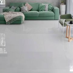Piso Polido Retificado Avolio Cinza  Interno 88x88cm Caixa 2,32m² Formigres