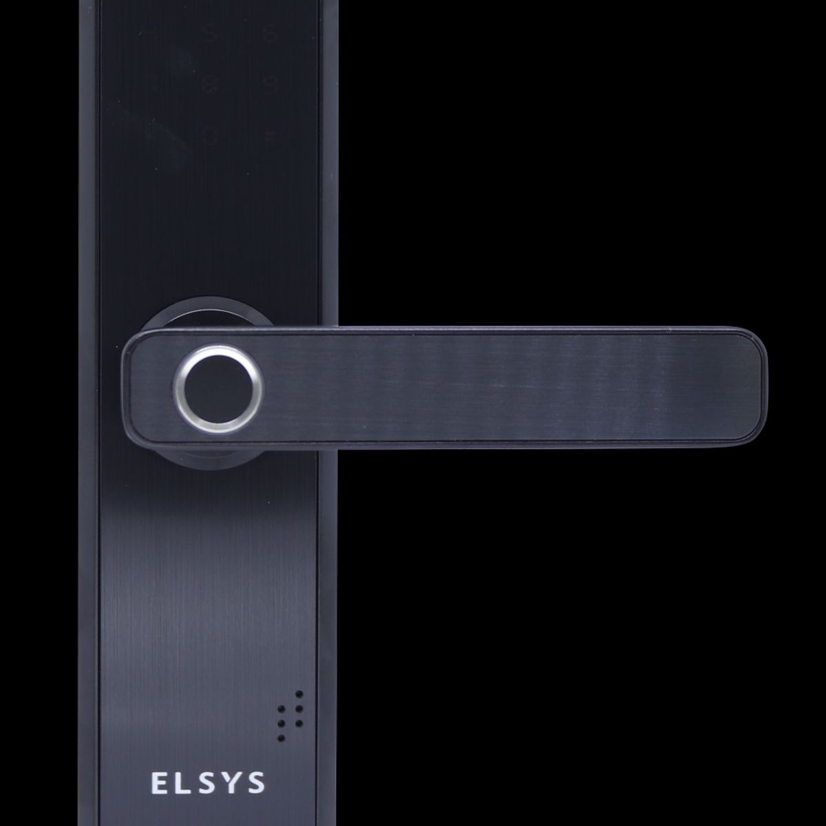 Fechadura Digital de Embutir com Biometria Esf-de2000b - Preta Elsys, marca Elsys - Foto 2
