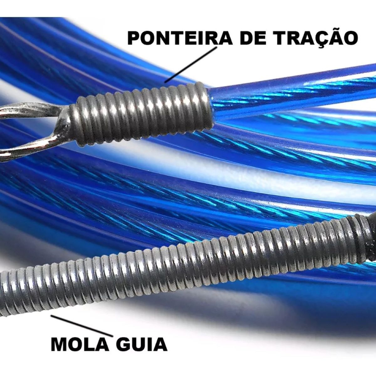 Puxa Fio Alma de Aco 15m Az Art Varal, marca Art Varal - Foto 2