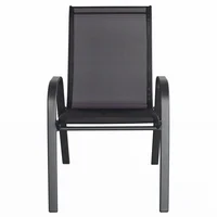 Cadeira Sling Preta Just Home Collection