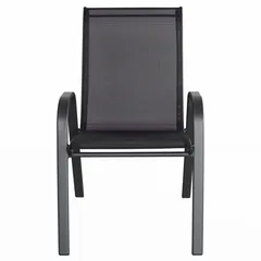 Cadeira Sling Preta Just Home Collection