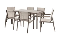 Conjunto de Jantar Dubo Metal 6 Por Just Home Collection