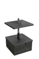 Base de Guarda-chuva com Mesa Preta Just Home Collection