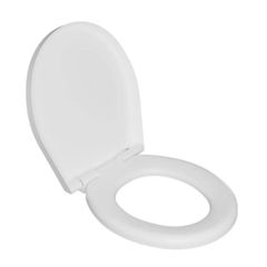 Assento Sanitário Oval Almofadado 3 em 1 com Fechamento Suave e Fácil Remoção Astra