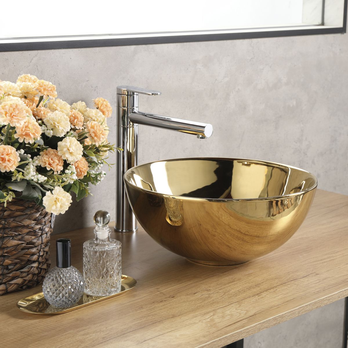 LAVABO CER DOURADO FULL, marca Sensi Dacqua - Foto 2