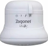 Chuveiro Elétrico Multitemperatura 127v 5500w Branco Redondo Ideale Plus sem Cano Zagonel