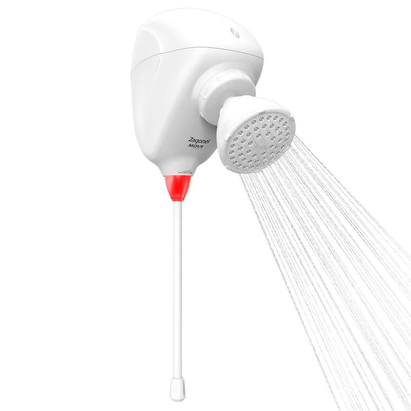 Chuveiro Move Eletrônico Branco 6800w 220v Zagonel | Sodimac
