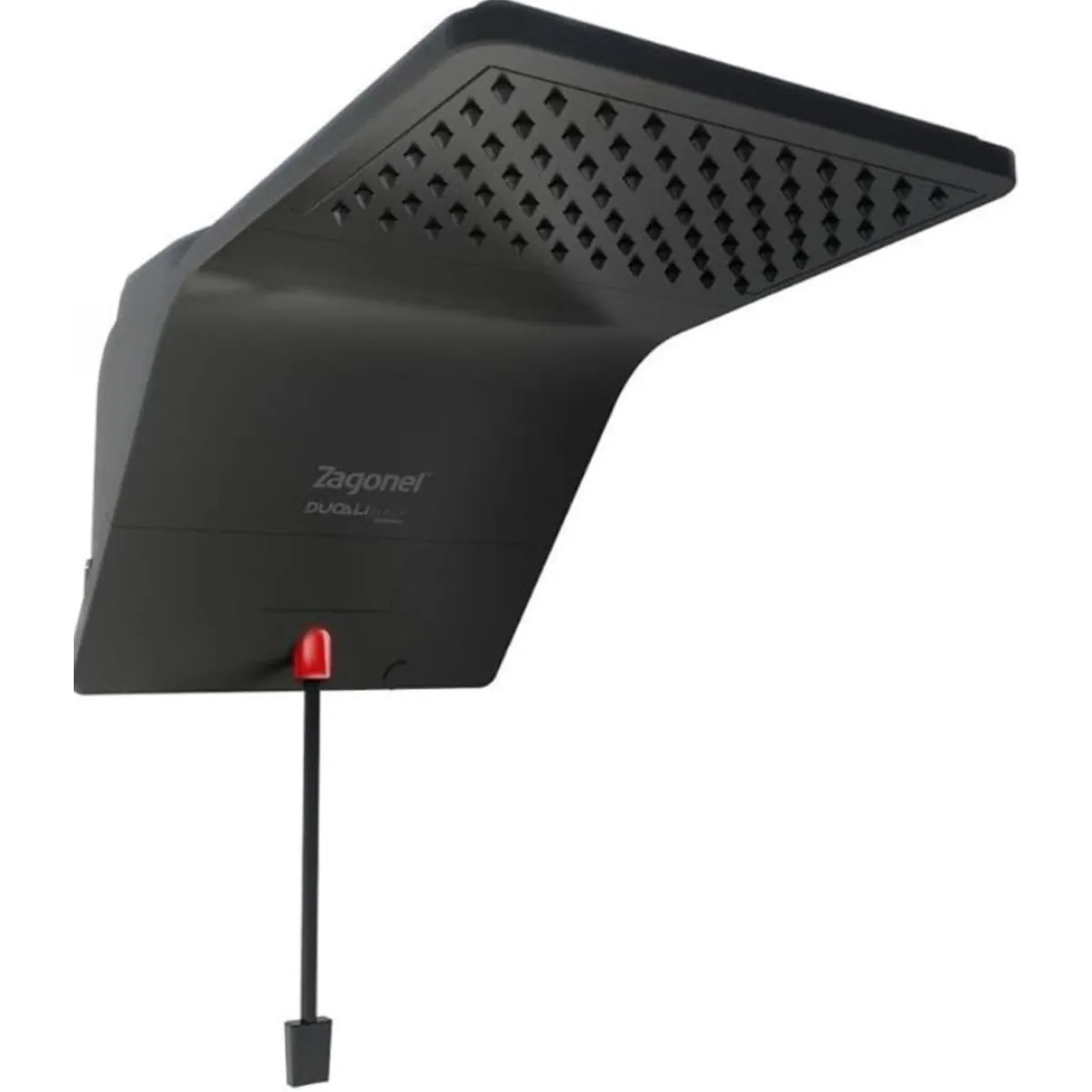 Chuveiro Elétrico Eletrônico 220v 6800w Preto Quadrado Ducali Zagonel, marca Zagonel - Foto Principal