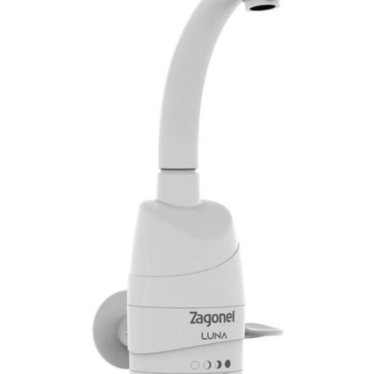 Torneira Elétrica Luna de Parede Branca 127v 5500w Zagonel, marca Zagonel - Foto Principal