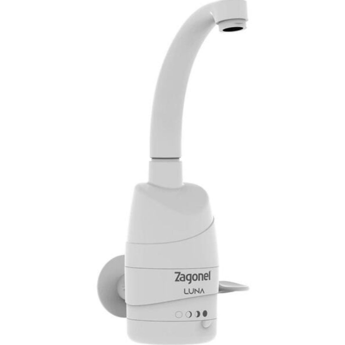 Torneira Elétrica Luna de Parede Branca 127v 5500w Zagonel, marca Zagonel - Foto Principal